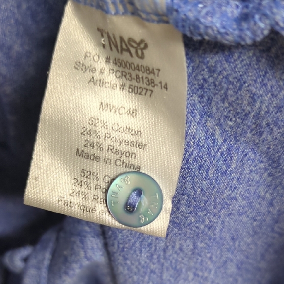 Aritzia TNA Romper - Sandbanks Romper (in Blue) - Picture 9 of 11